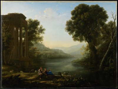 Paisaje pastoral, 1638 de Claude Lorrain
